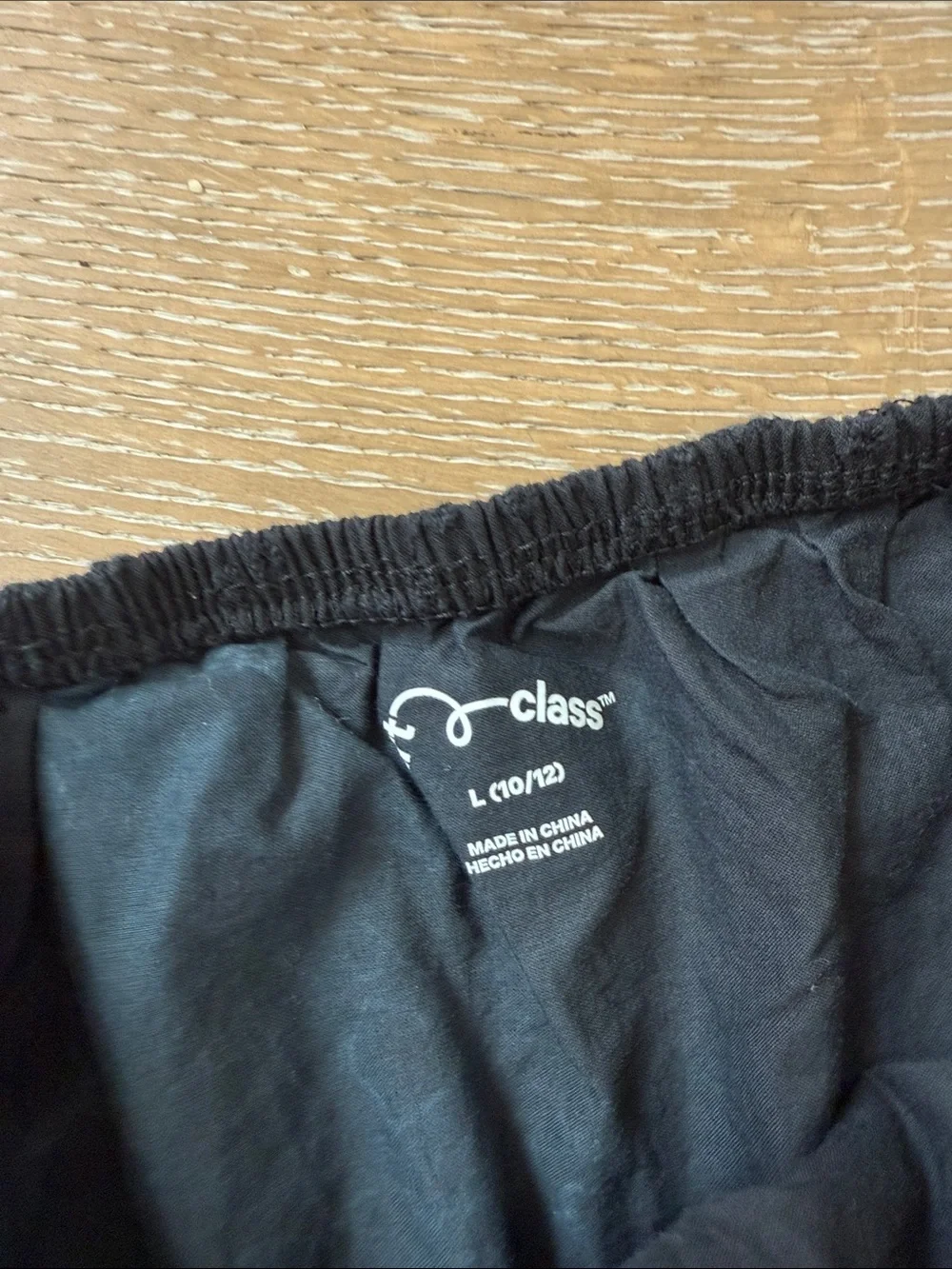 Art Class Girls size Large (10/12) Black Tiered Eyelet ruffled skirt
